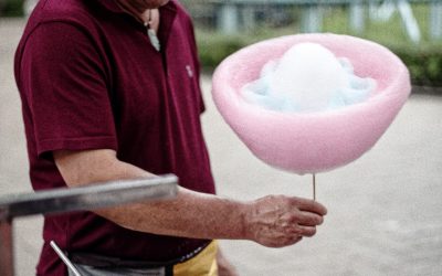 Cotton Candy in the Park